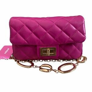 Giuliana Rancic Collection Diamond Quilted Belt Bag